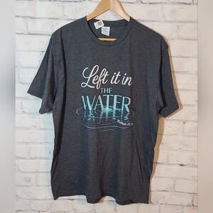 New Left It In The Water Christian Baptism Tee T-shirt XL